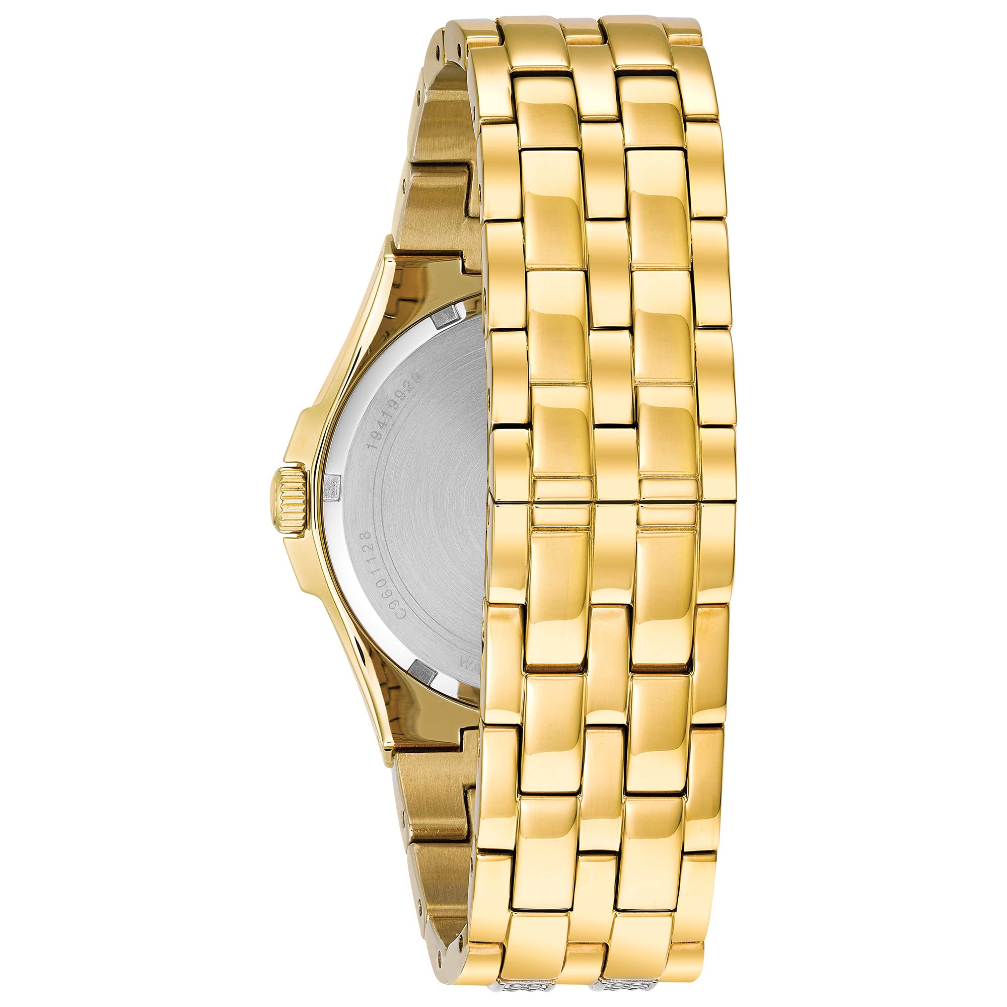Bulova Crystal Quartz Mens Watch, Stainless Steel , Two-Tone (Model: 98B174) - Image 3